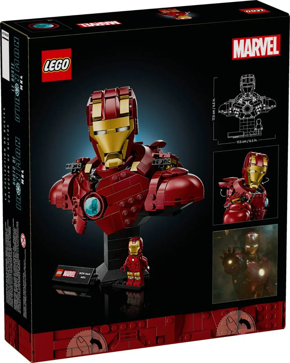 Buste LEGO Marvel Iron Man – Collection Premium