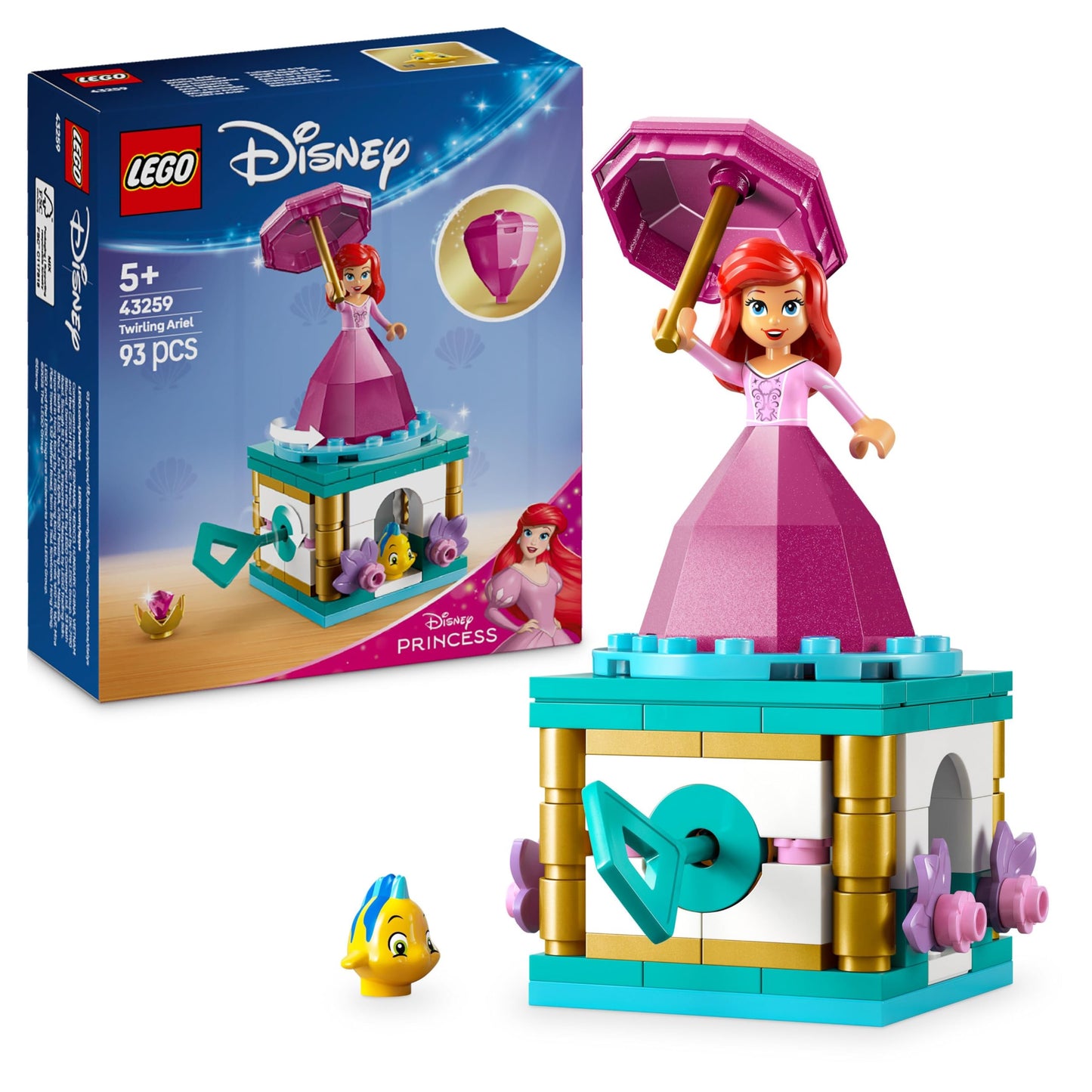 Disney Ariel – Boîte à clés magique