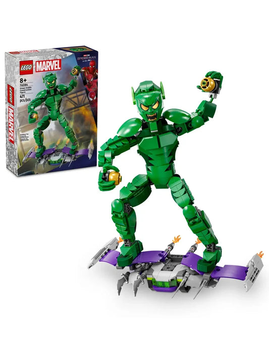 LEGO Marvel – Figurine Green Goblin articulée avec planeur