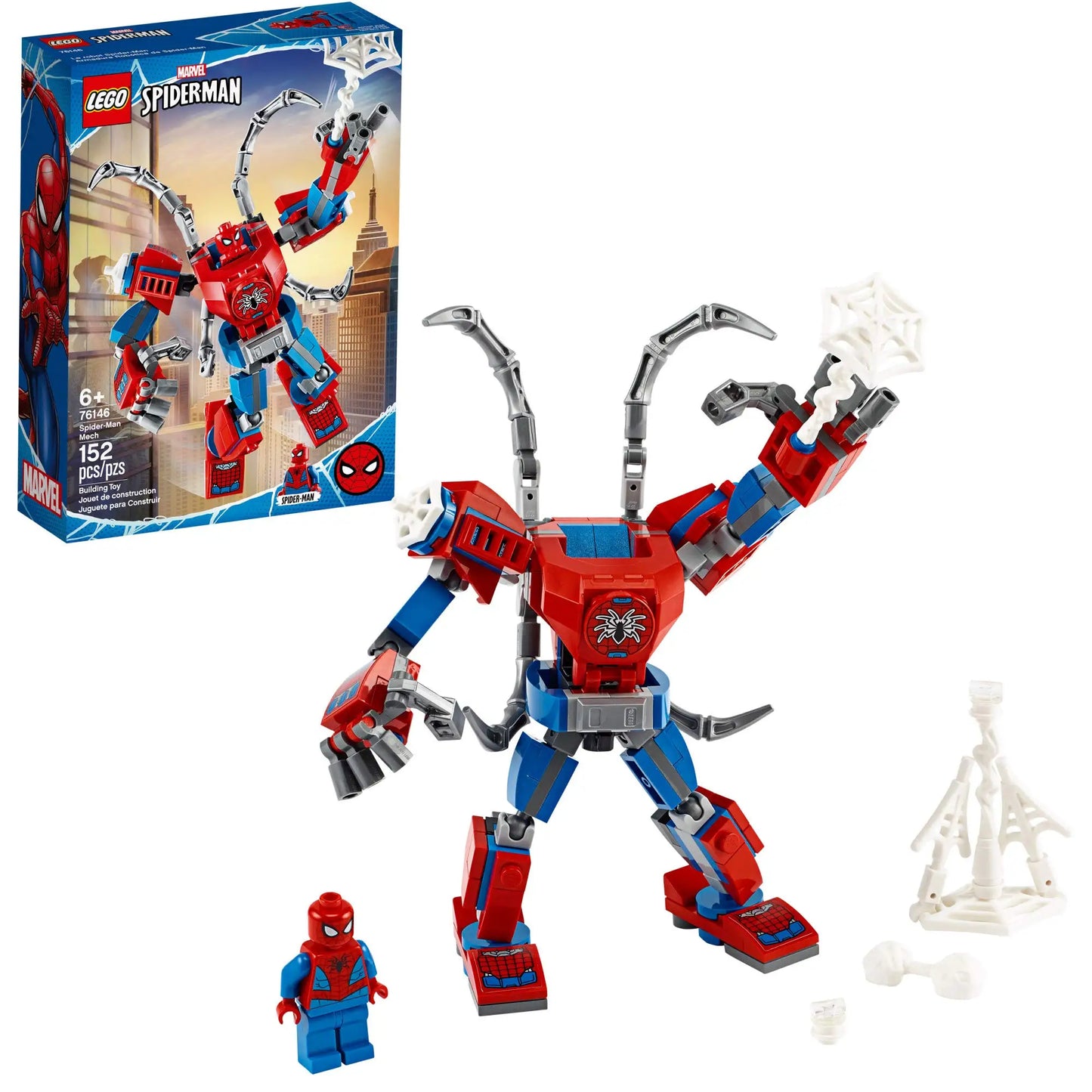 LEGO Marvel Spider-Man Mecha articulé