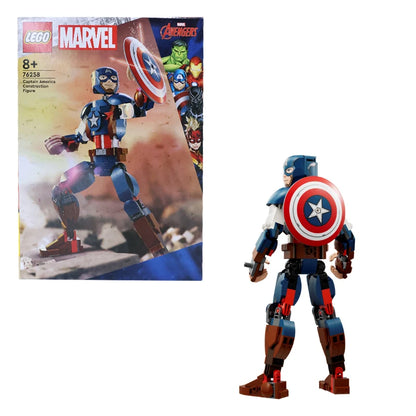 LEGO Marvel Captain America articulé avec son bouclier