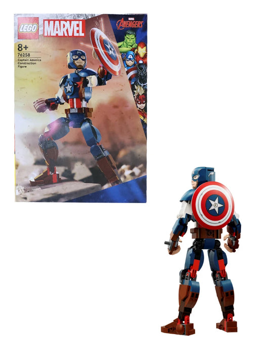 LEGO Marvel Captain America articulé avec son bouclier