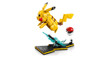 LEGO Pokémon Pikachu et Poké Ball – Set de construction à collectionner
